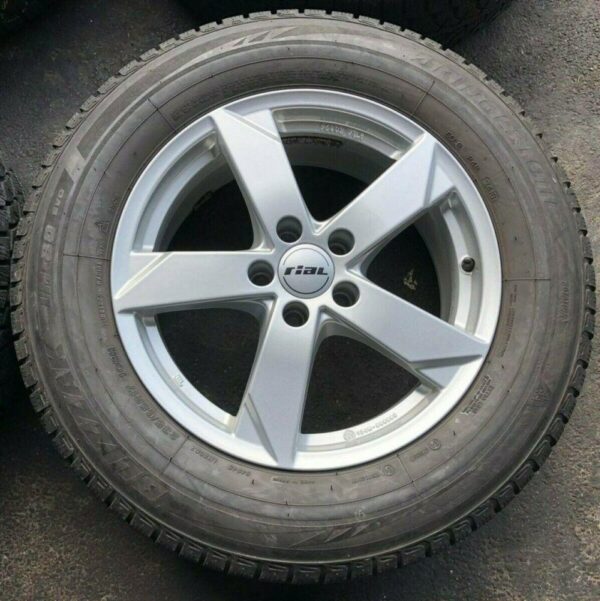 4 ALU 17" WINTERRÄDER AUDI Q5 8R 235/65R17 108H BRIDGESTONE #9424 – Bild 6