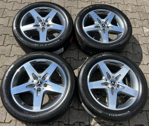 4 ORIGINAL 18" ALU SOMMERRÄDER MERCEDES GLA X156 AMG NEU #1N8E – Bild 2