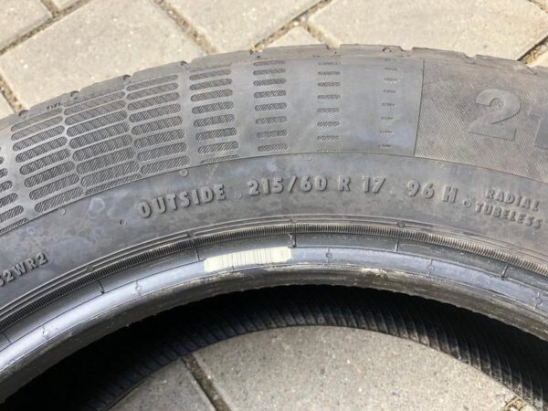 4x 215/60R17 96H CONTINENTAL ECO CONTACT 5 SOMMERREIFEN TOP #1135 – Bild 7