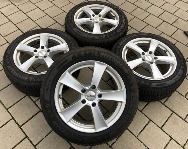 4 ALU WINTERRÄDER BMW 3ER REIHE GT F34 3-V 225/55R17 97H #9283