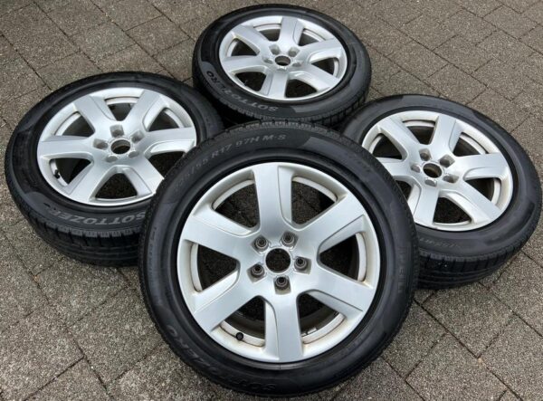 4 ORIGINAL 17" ALUFELGEN FELGEN AUDI A6 4G 4G0601025L  #1WWI