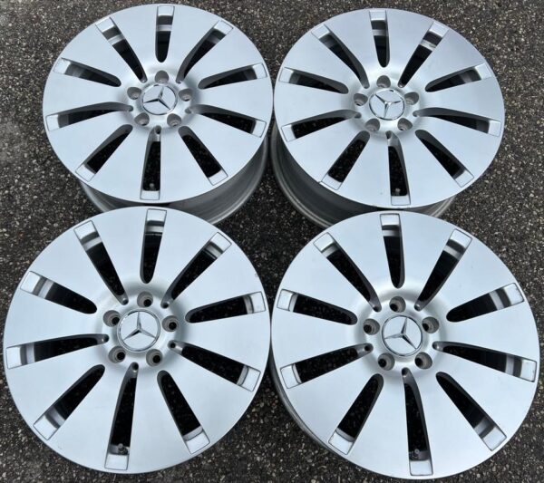 4 ORIGINAL 17" ALUFELGEN MERCEDES C-KLASSE W205 A2054012100 #1GQQ