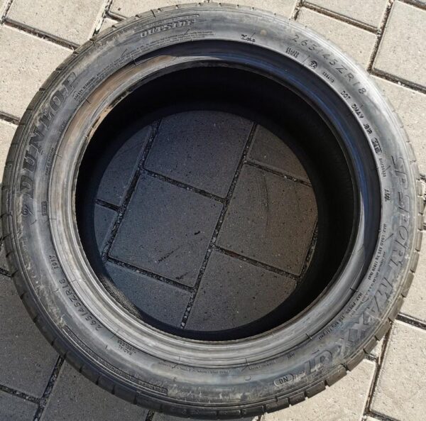 2x 265/45R18 101Y DUNLOP SPORT MAXX GT SOMMERREIFEN 2013 #1986 – Bild 5