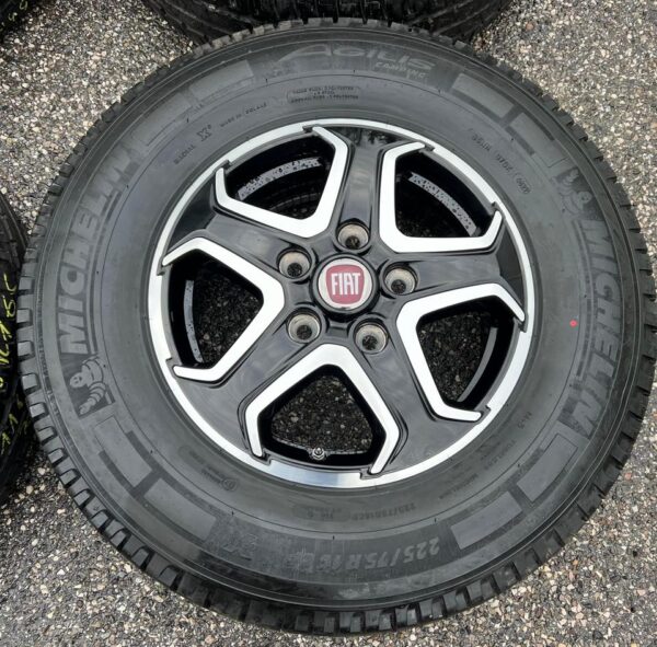 4 ORIGINAL ALU SOMMERRÄDER FIAT DUCATO 5x130 225/75R16C TOP #1CNC – Bild 3