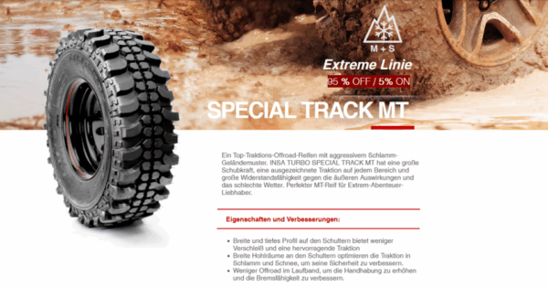 4 x 205/80R16 104Q INSA TURBO SPECIALTRUCK 2 RUNDERNEUERT – Bild 2
