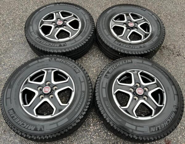 4 ORIGINAL ALU SOMMERRÄDER FIAT DUCATO 5x130 225/75R16C TOP #1CWS – Bild 2