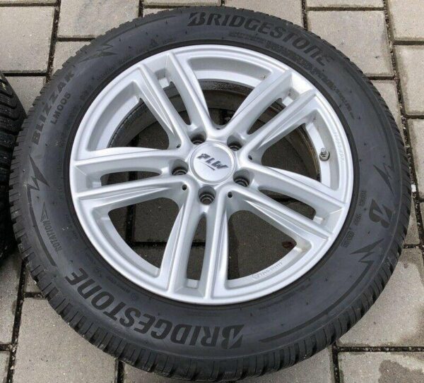 4 ALU 17" WINTERRÄDER INFINITY QX30 MERCEDES GLA KLASSE 245 #9621 – Bild 3