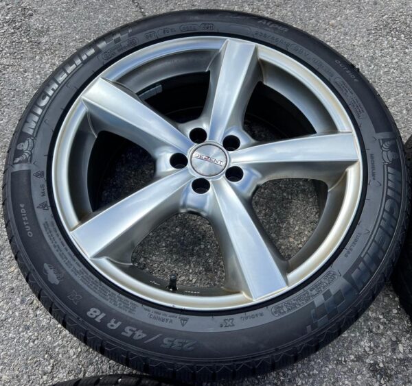4 ALU 18" WINTERRÄDER SUBARU FORESTER SG 235/45R18 98V #1HYX – Bild 6