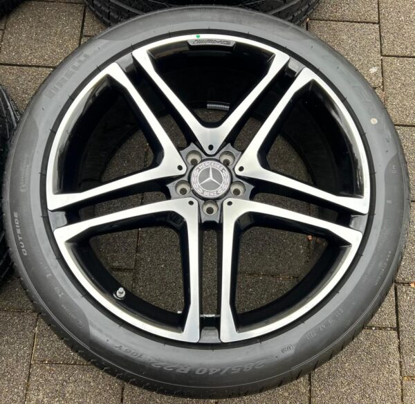 4 ORIGINAL 22" ALU SOMMERRÄDER MERCEDES GLE COUPE C292 A292 #1RLK – Bild 4