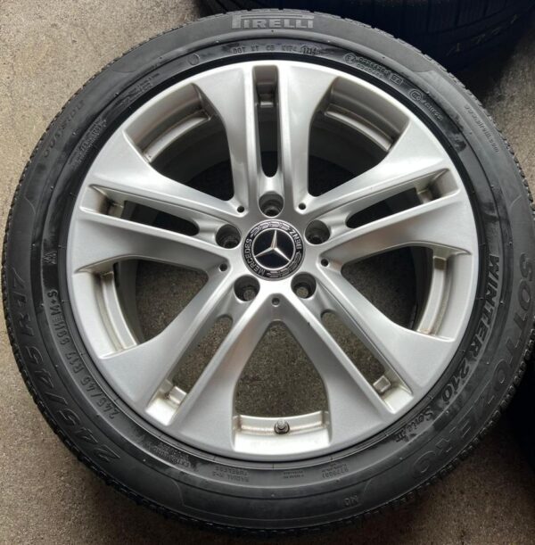 4 ORIGINAL 17" ALUFELGEN MERCEDES E-KLASSE W212 A2124010902 #1ZKF – Bild 5