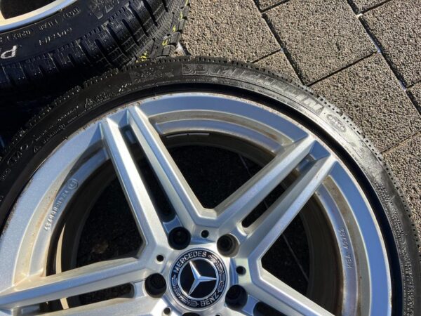 4 ALU 18" WINTERRÄDER MERCEDES C-KLASSE W205 RDKS MICHELIN #1R7F – Bild 10