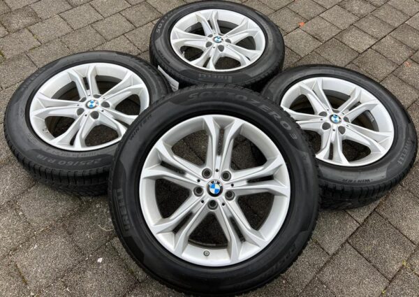 4 ORIGINAL 18" ALU WINTERRÄDER BMW X3 G01 X4 G02 225/60R18  #1O2R
