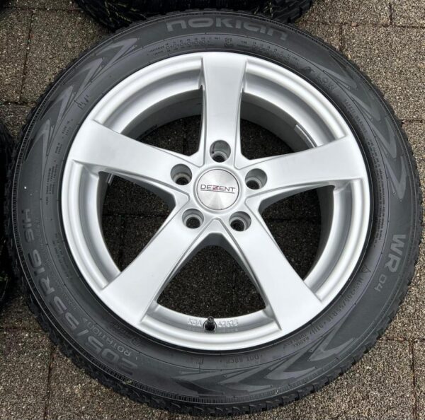 4 ALU WINTERRÄDER RENAULT MEGANE III 205/55R16 91H NOKIAN #1VMN – Bild 6