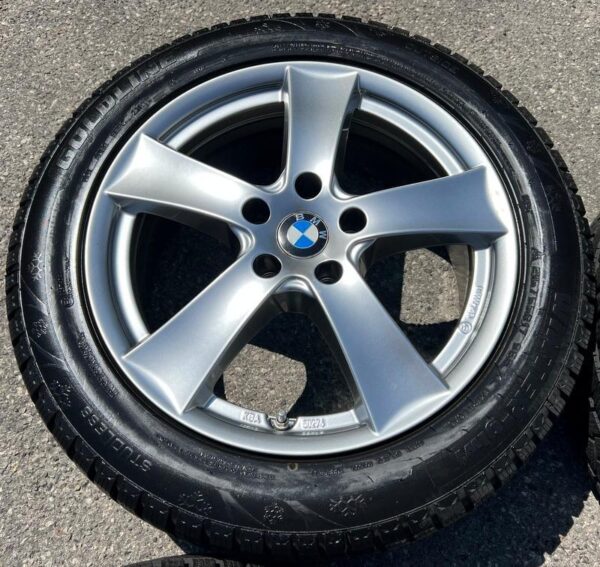 4 ALU 17" WINTERRÄDER BMW X1 F48 215/55R17 98H WINTERERIFEN #163M – Bild 5