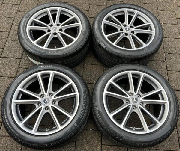 4 ORIGINAL 18" ALU SOMMERRÄDER MERCEDES CLS W257 FREIHAUS #1RLN – Bild 2