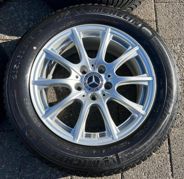 4 ORIGINAL ALU WINTERRÄDER MERCEDES C-KLASSE 205 205K RDKS #1OJF – Bild 3