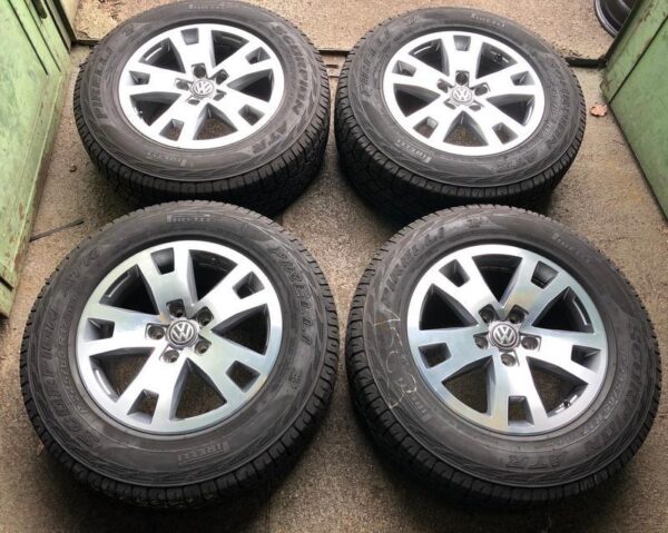 4 ORIGINAL 17" ALU GANZJAHRESRÄDER VW AMAROK 2H 2H0601025AF #4401 – Bild 2
