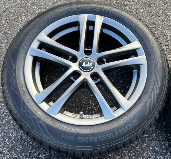 4 ALU WINTERRÄDER MINI CLUBMAN F54 205/55R16 91H NOKIAN RDK #1EJD – Bild 4