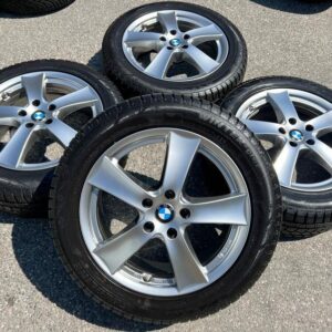 4 ALU 17" WINTERRÄDER BMW X1 F48 215/55R17 98H WINTERERIFEN #163M