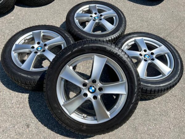 4 ALU 17" WINTERRÄDER BMW X1 F48 215/55R17 98H WINTERERIFEN #163M