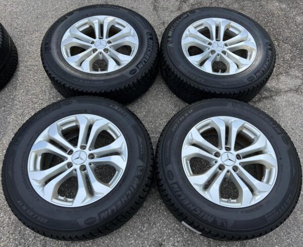 4 ORIGINAL ALU WINTERRÄDER MERCEDES GLC W253 X204 235/65R17 #1F1P – Bild 2