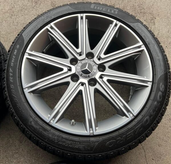 4 ORIGINAL 17" ALU WINTERRÄDER MERCEDES BENZ SLK W172 R172  #1V5N – Bild 6