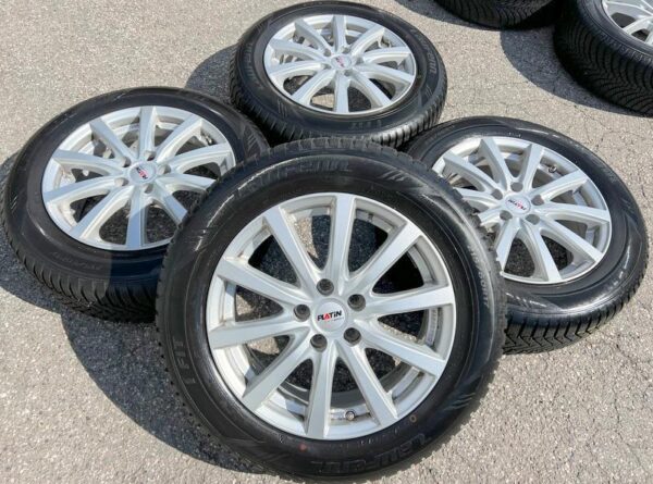 4 ALU 17" WINTERRÄDER BMW X1 F48 215/60R17 96H 2019 RDKS  #13SE