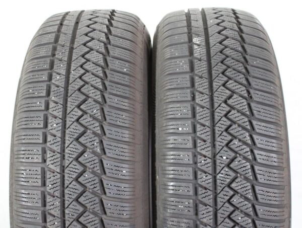 2x 225/65R17 102T CONTINENTAL WINTERREIFEN 6-7MM 2019 #1X8C – Bild 2