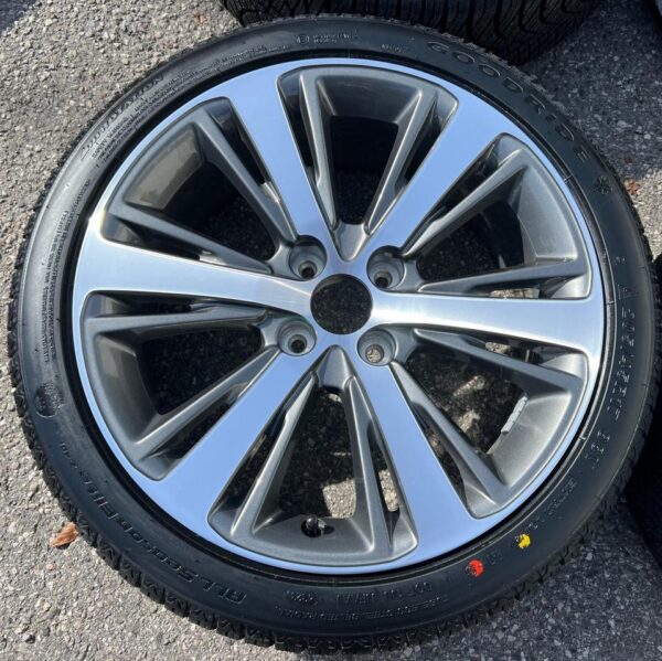 4 ORIGINAL 17" ALU ALLWETTERRÄDER PEUGEOT 208 205/45R17 88V #1I6O – Bild 3
