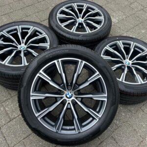 ORIGINAL 20" ALU SOMMERRÄDER BMW X5 G05 X6 G06 STYLING M740 #1W6Y