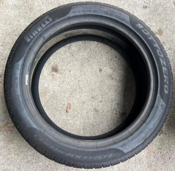2x 245/45R19 102V PIRELLI WINTERREIFEN RUNFLAT 6MM 2014 #1TKH – Bild 5