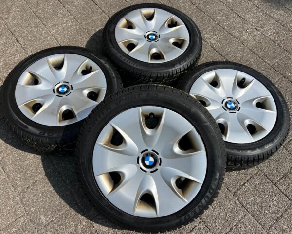 4 WINTERRÄDER BMW 1ER REIHE E82 E87 E88 182 187 195/55R16 #1ZVI