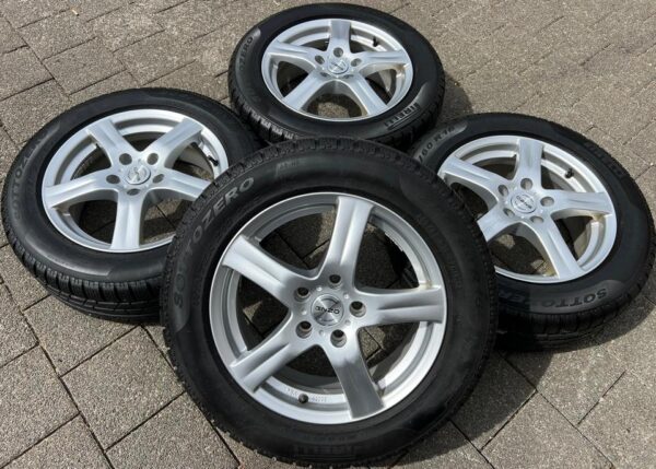 4 ALU WINTERRÄDER AUDI Q2 GA VW BEETLE 5C T-ROC 205/60R16  #1VLM