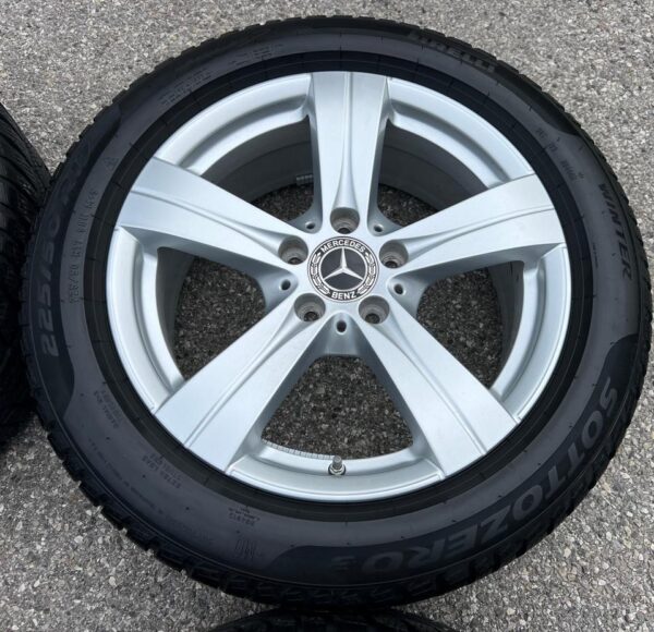4 ORIGINAL 17" ALU WINTERRÄDER MERCEDES C-KLASSE W206 RDKS #1F2H – Bild 3