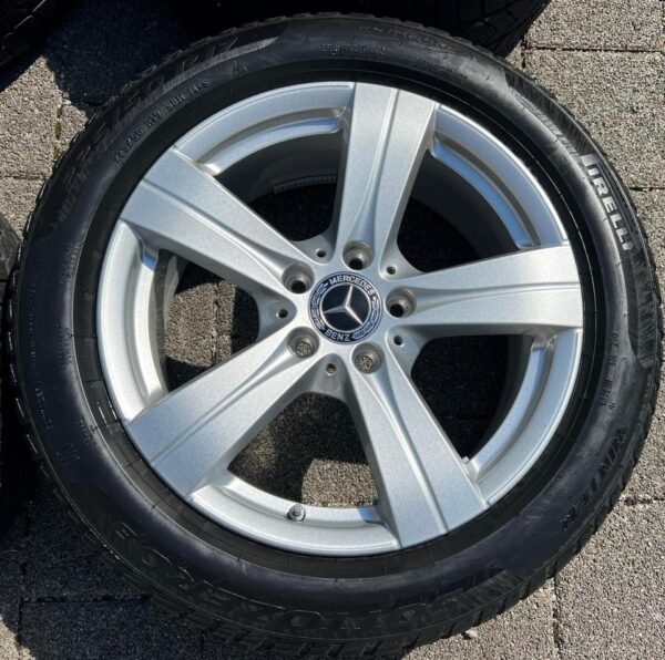 4 ORIGINAL 17" ALUFELGEN FELGEN MERCEDES C-KLASSE W206 A206 #1M6U – Bild 3
