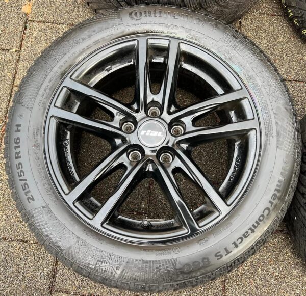4 ALU WINTERRÄDER HONDA ACCORD CIVIC HR-V 215/55R16 93H  #1PZP – Bild 3
