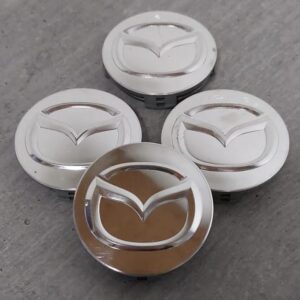4 ORIGINAL MAZDA NABENDECKEL 51mm #1MIK