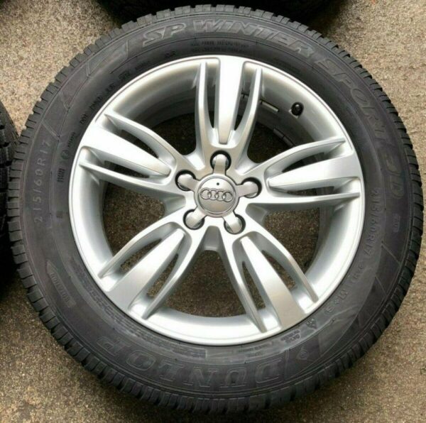 4 ORIGINAL 17" ALU WINTERRÄDER AUDI Q3 8U 215/60R17 96H  #9430 – Bild 4