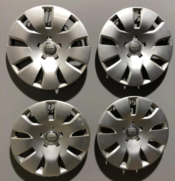 4 ORIGINAL 16" RADKAPPEN AUDI A4 8K B8 8E A6 Q2 8K0601147 #1BYG