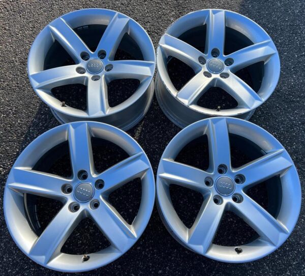 4 ORIGINAL 17" ALUFELGEN ALU FELGEN AUDI A5 8T 8T0071497  #1DKL