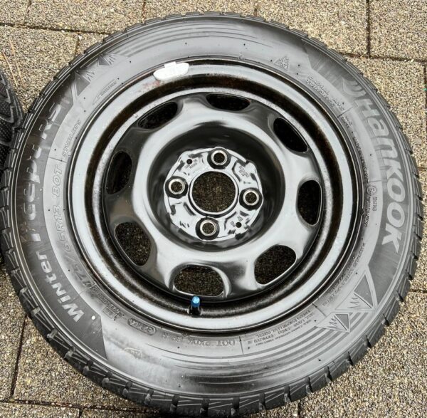 4 WINTERRÄDER VW LUPO POLO 9N 175/65R13 80T HANKOOK FREIHAU #1UAD – Bild 5