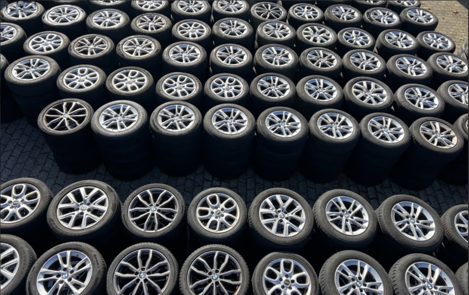 80 SÄTZE ALURÄDER EXPORT PAKET REIFEN ORIGINAL BMW MINI 16“ & 18“