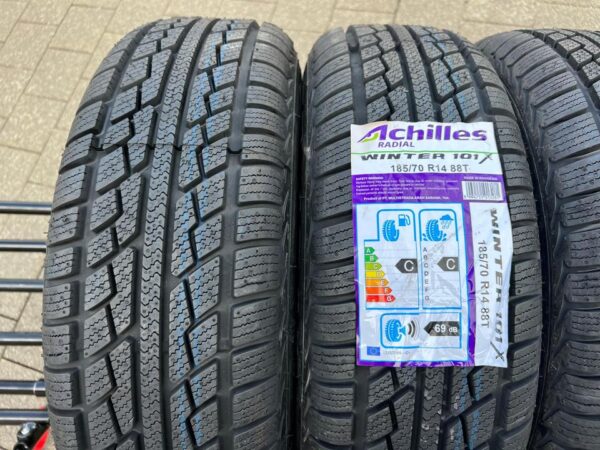 4 WINTERRÄDER SEAT IBIZA V KJ KL VW POLO AW 2GA 185/70R14 #1LTE – Bild 9