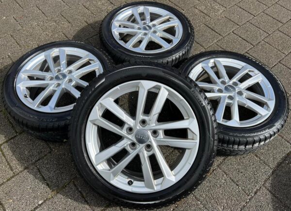 4 ORIGINAL 17" ALU WINTERRÄDER AUDI A3 S3 8Y 8Y0601025L TOP #1N9W