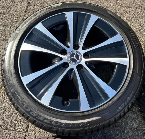 4 ORIGINAL 18" ALU WINTERRÄDER MERCEDES E-KLASSE W213 W213K #1OJO – Bild 4