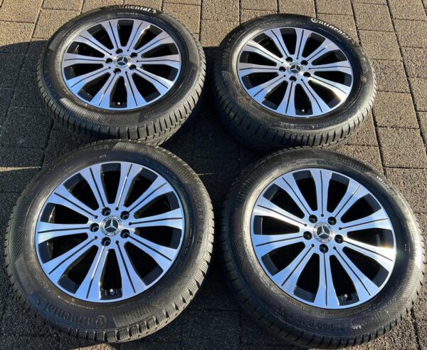 4 ORIGINAL 18" ALU WINTERRÄDER MERCEDES EQA EQB H243 X243 #1PNF – Bild 2