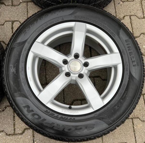4 ALU 17" WINTERRÄDER AUDI Q5 8R 235/65R17 108H PIRELLI #158K – Bild 4