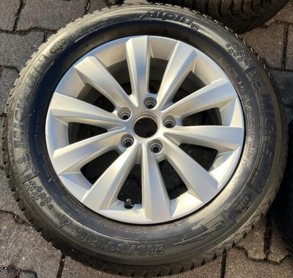 4 ORIGINAL ALU WINTERRÄDER VW BEETLE 5C PASSAT 3G B8 MICHEL #1P4T – Bild 6