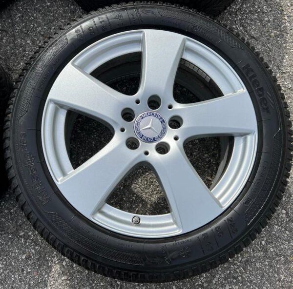 4 ORIGINAL 17" ALU WINTERRÄDER MERCEDES C-KLASSE W 205 205K #8898 – Bild 6