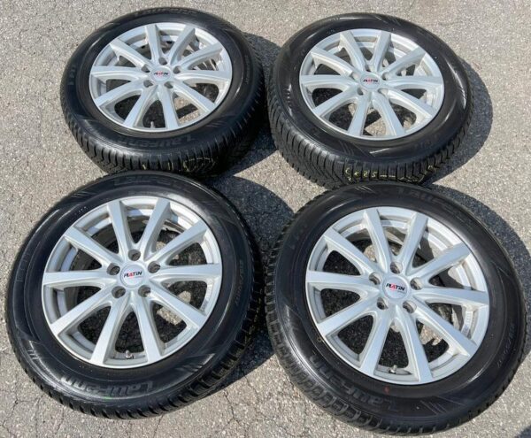 4 ALU 17" WINTERRÄDER BMW X1 F48 215/60R17 96H 2019 RDKS  #13SE – Bild 2